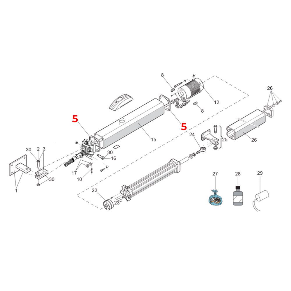 FAAC Gasket (D80) | FAA-70991015