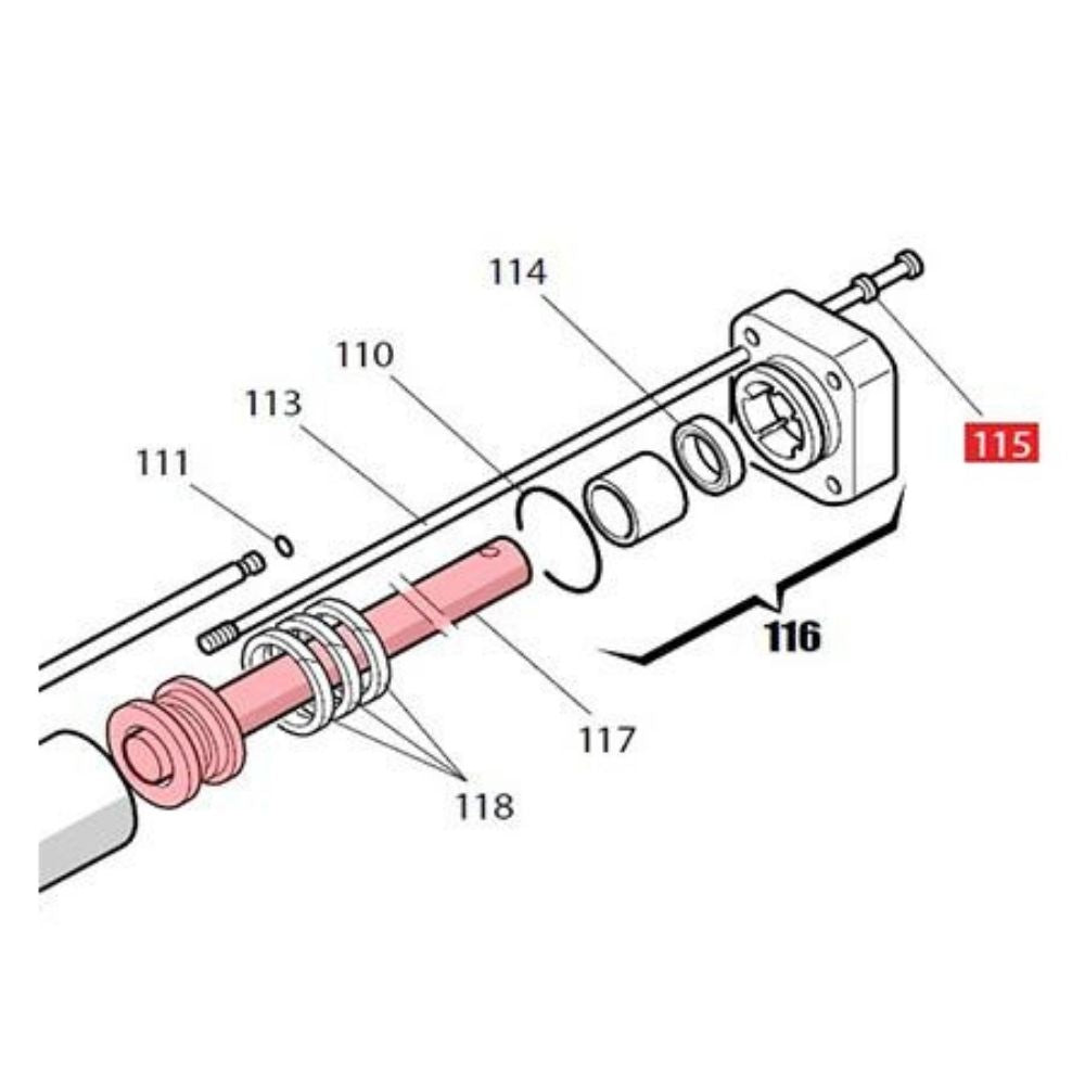 FAAC Piston Assembly | FAA-4350065