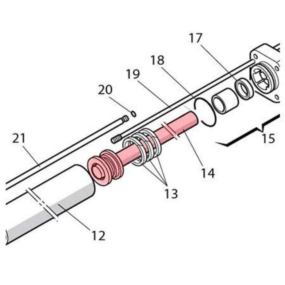 FAAC Piston Assembly | FAA-4350085