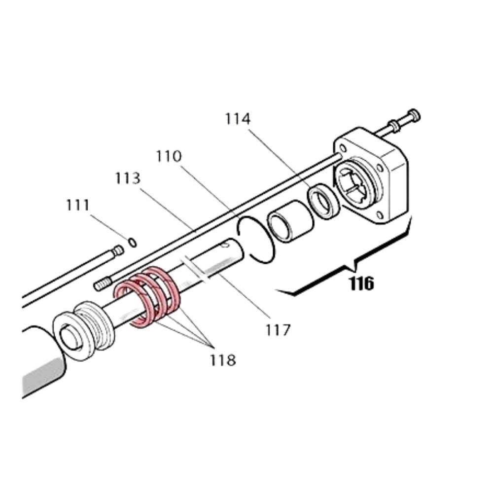 FAAC Piston Rod Packing | FAA-7095035