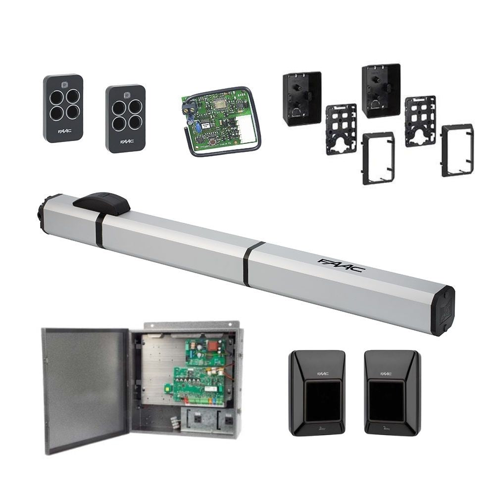 FAAC S450H CBAC 24V Hydraulic Swing Gate Operator (Single Kit)
