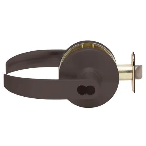 Falcon B511BD Q 613Click To CopySingle Cylinder Grade 2 Office Quantum Door Lever with Falcon Core from the B Collection Dark Oxidized Satin Bronze