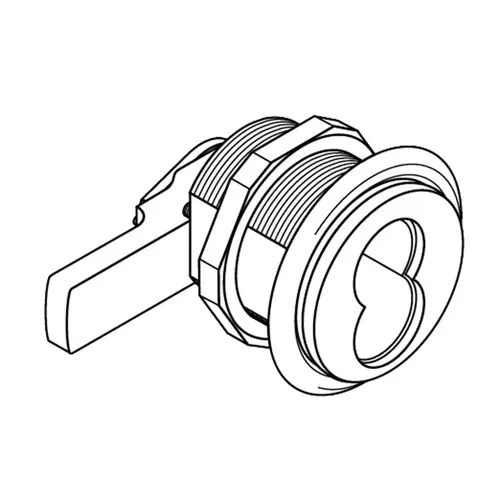 Falcon C945 630Click To CopyCam Lock with Heavy Cam Satin Stainless Steel