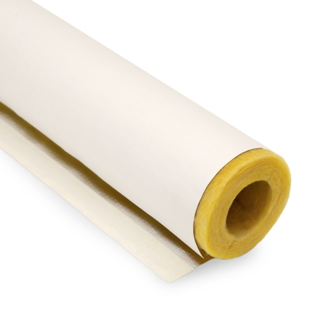 2-1/8" ID (2" CTS) x 1" Wall, Micro-Lok High Performance Fiberglass Pipe Insulation, 3ft