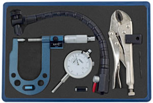 Disc and Rotor/Ball Joint Gage Combo Kit - Metric 72-520-223