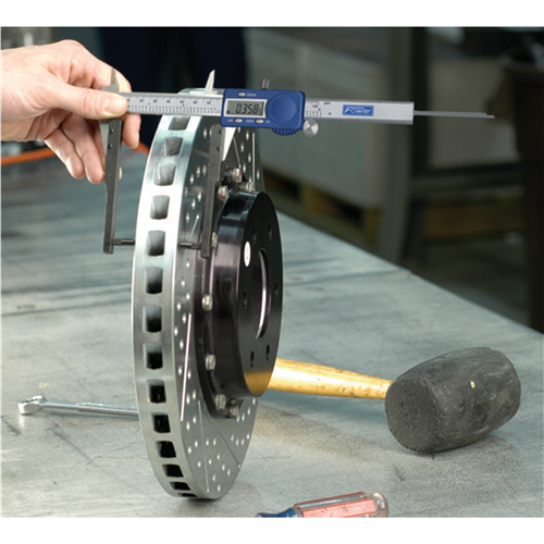 Fowler 74-101-888 16"/400mm Extended Range Drum and Rotor Measuring Kit with Xtra-Value Caliper