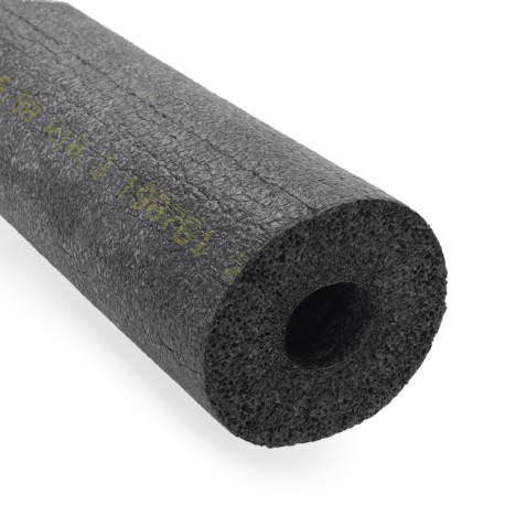 (Box of 6) 1-5/8" ID x 1-1/2" Wall Semi-Slit Foam Pipe Insulation, 6ft (36ft total)