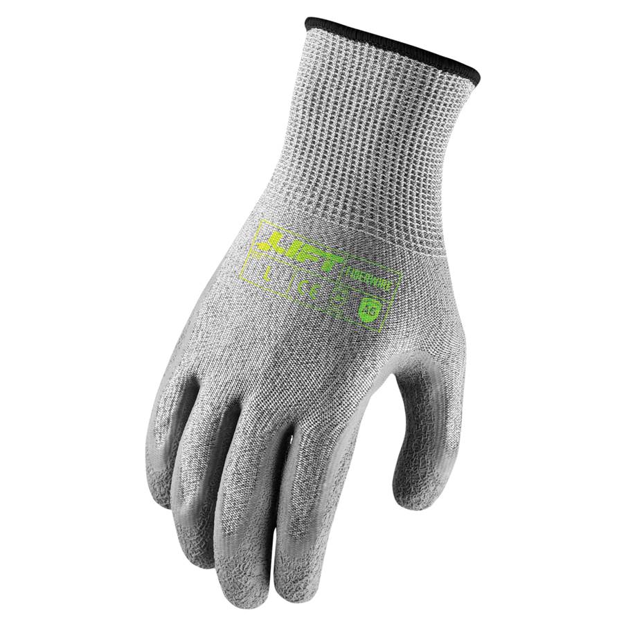 Lift Safety Fiberwire A5 Crinkle Latex Cut Resistant Glove GFL-19YM
