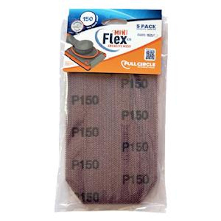 Full Circle MINI Mesh Abrasive – 5 Pack