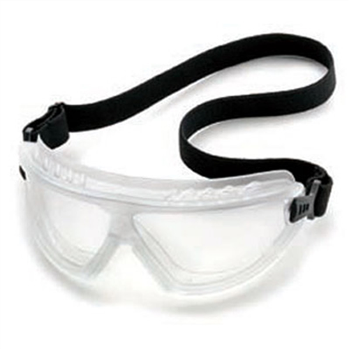 Gateway Safety 45080 Wheelz Safety Glasses, Clear Frame Frame and Clear Lens