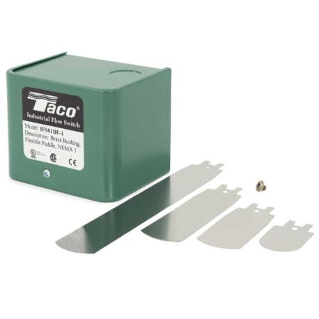 IFS01BF-1, Brass Mechanical Liquid Flow Switch, NEMA 1, (4) Flexible Paddles, 1" MNPT