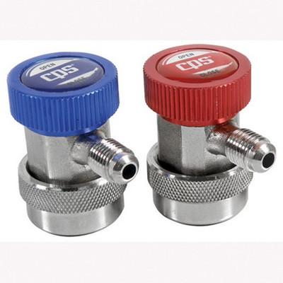CPS Products 2 Piece A/C Manual Coupler Set with 1/4" Male Fittings (QC14SET)