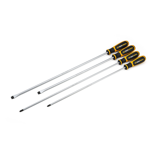 Gearwrench 80069H4 Pc. Phillips/Slotted Dual Material Screwdriver S