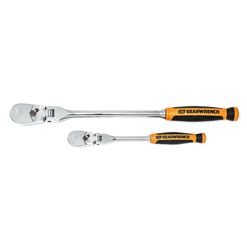 Gearwrench 81204T2 Pc 1/4", 3/8" 90T Flex Head Ratchet Set