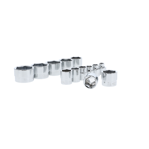 Gearwrench 8139713 Piece 3/8" Drive 6 Point Stubby Socket Set SAE