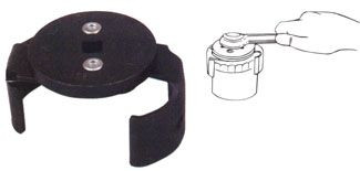 Filter Wrench,(Range: 2-1/2 into 3-1/8 in )
