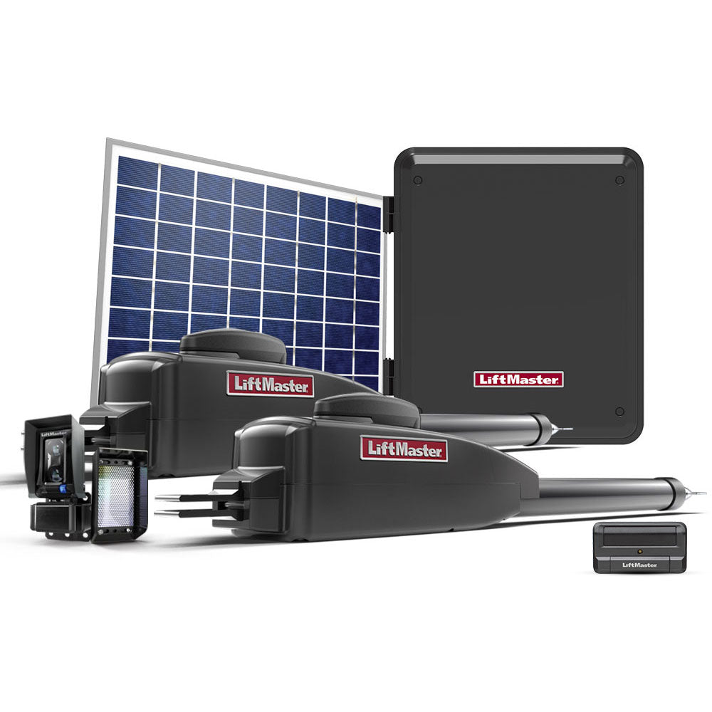 LiftMaster LA412PKGUL Dual Solar Swing Gate Opener