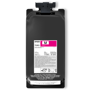 Epson T53K, 2 x 1,600 ML Magenta UltraChrome DS Ink Packs F6470
