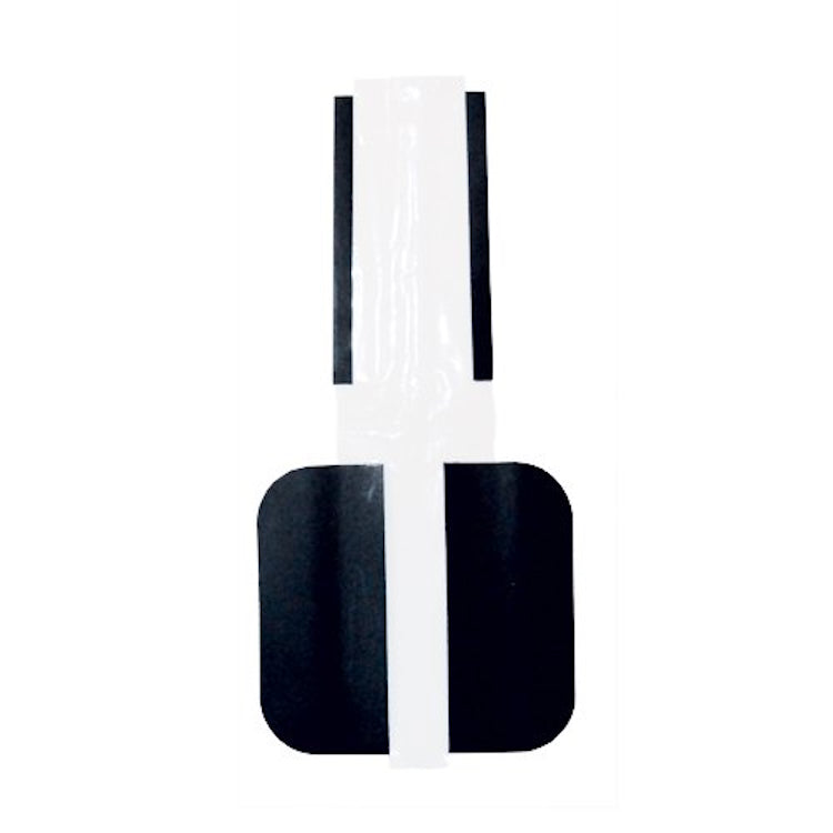 Magnetic Door Hinge Masking Shields for Painting - 3.5" for Residential Doors - 50-Pack