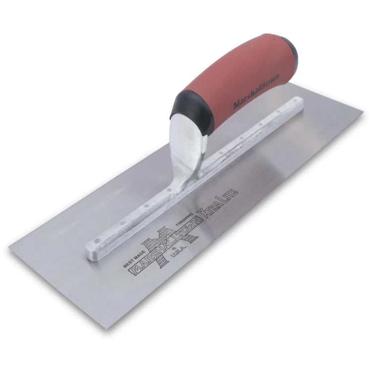 Marshalltown 13 X 5 Finishing Trowel w/ Curved DuraSoft Handle 12135