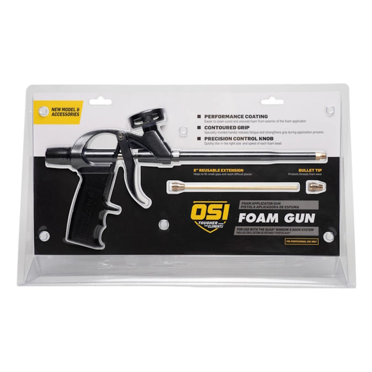 OSI QUAD Foam Gun – Pro-Grade PU Foam Applicator Gun