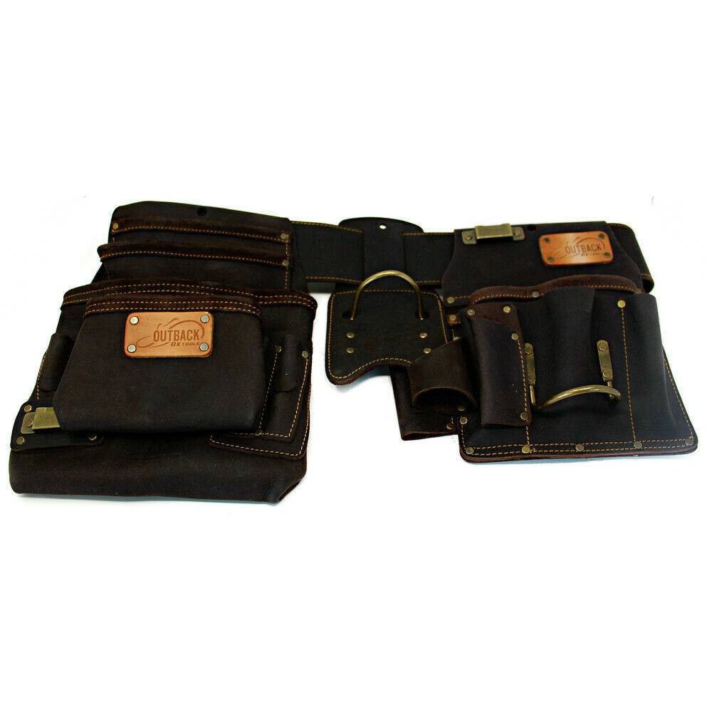 Ox Pro OX-P263804 4-Piece Oil-Tanned Leather Drywaller’s Rig
