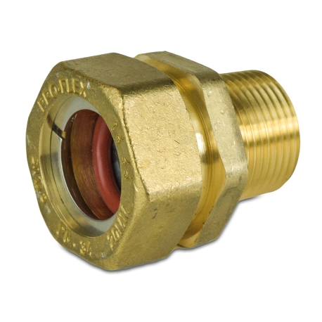 3/4" MIP (1/2" FIP) x 3/4" ProFlex CSST Male Adapter