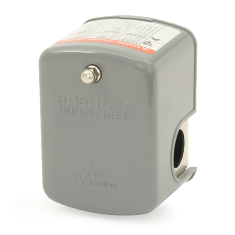 Well Pump Pressure Switch, 30-50 psi, 1/4" FPT, Standard Duty