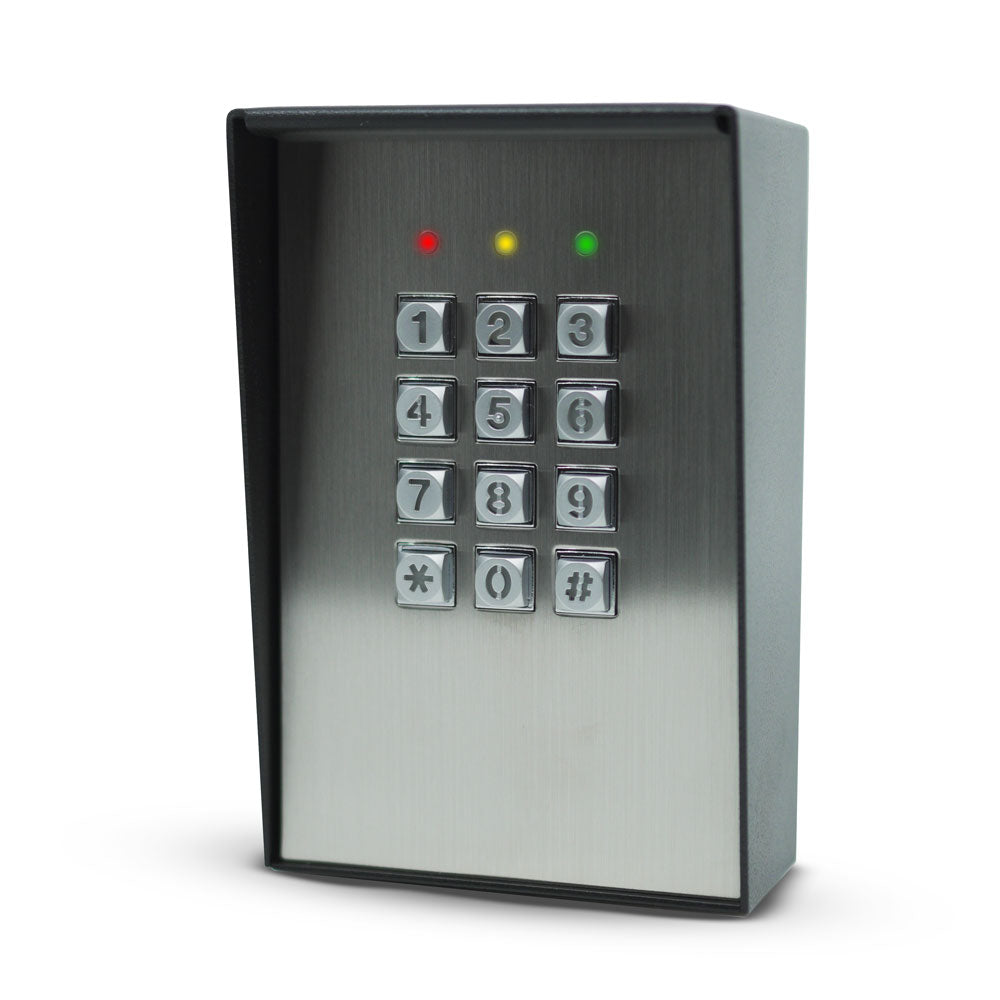 Post Mount Digital Keypad With 1000 User Codes | FAS-TS-1000PWRVR