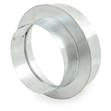 8" x 6" Galvanized Reducer/Increaser, 26 GA