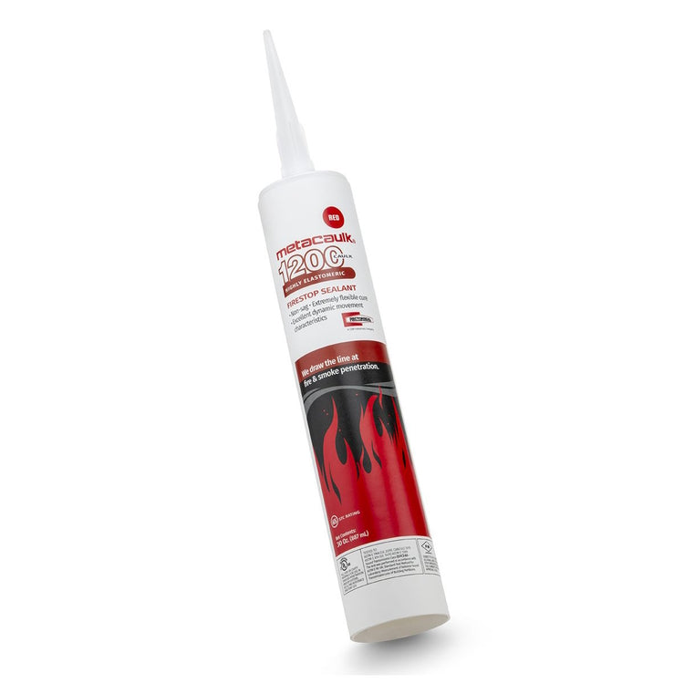 RectorSeal Metacaulk 1200 Red Fire Caulk 30oz: Fire-Rated Caulk