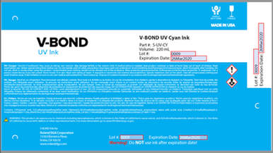 Roland V-BOND UV INK - CYAN