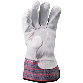 Azusa Safety Split Grain Leather Palm Gloves L