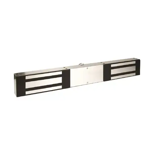 Securitron DM62BClick To CopyDM62 Series Double Magnalock, Satin Stainless Steel