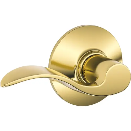 Schlage Residential F10 ACC 605Click To CopyF10ACC605 16-080 10-027 Accent Passage - Polished Brass
