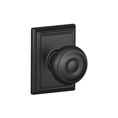 Schlage Residential F10 GEO 622 ADDClick To CopyF10GEO622ADD 16-080 10-027 Georgian / Addison Passage - Matte Black