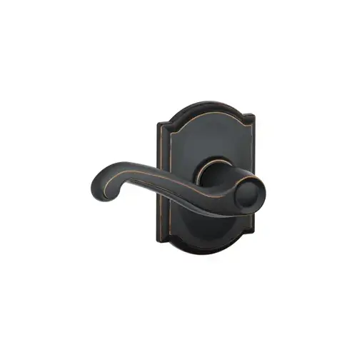 Schlage Residential F10 FLA 716 CAMClick To CopyF10FLA716CAM 16-080 10-027 Flair / Camelot Passage - Aged Bronze