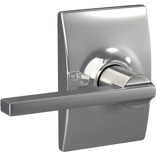 Schlage Residential F10 LAT 625 CENClick To CopyF10LAT625CEN 16-080 10-027 Latitude / Century Passage - Polished Chrome
