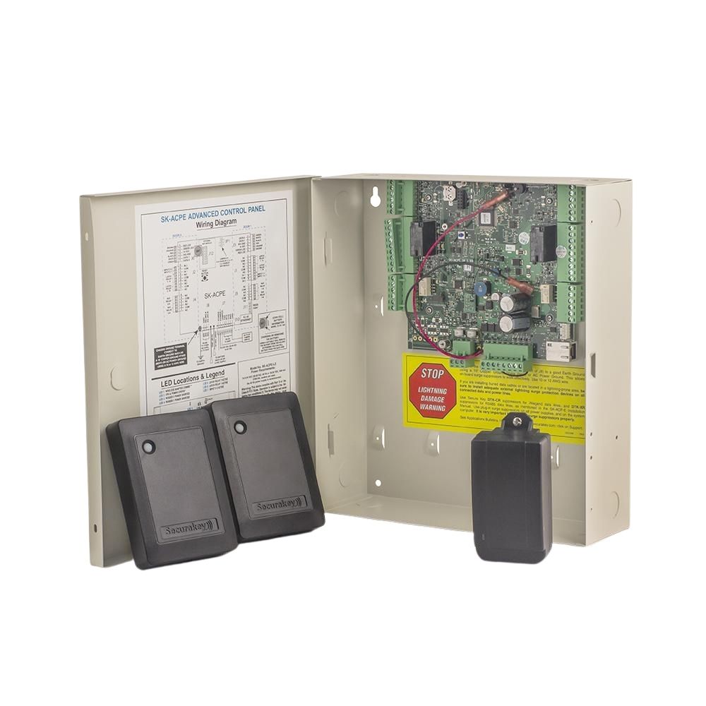 SecuraKey Add-On Kit with SK-ACPE Switchplate Readers | SKY-eACCESS4
