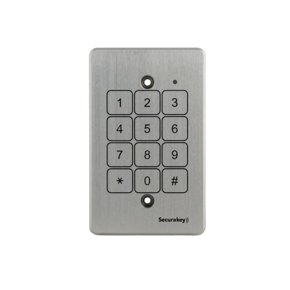 SecuraKey Piezo Keypad, Switchplate 26-bit Wiegand Output | SKY-SK-KPS