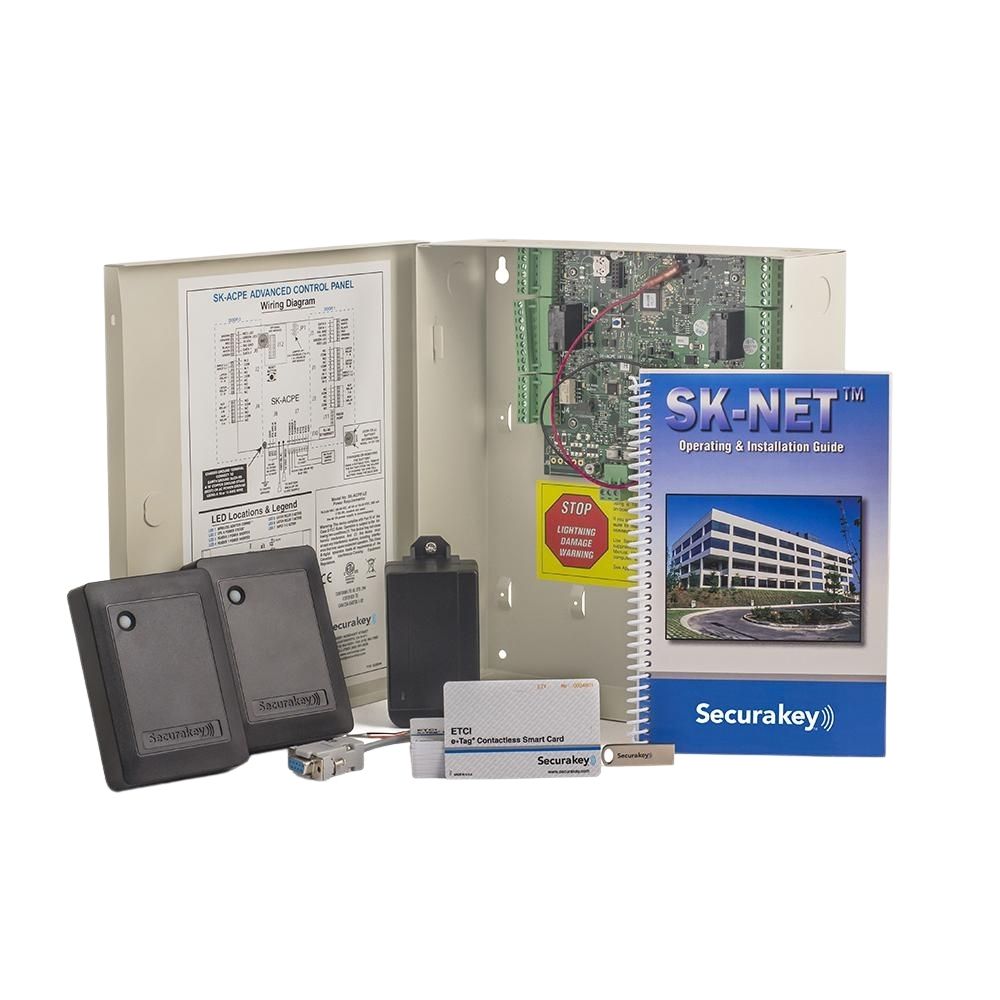 SecuraKey Starter Kit with Switchplate Readers | SKY-eACCESS2