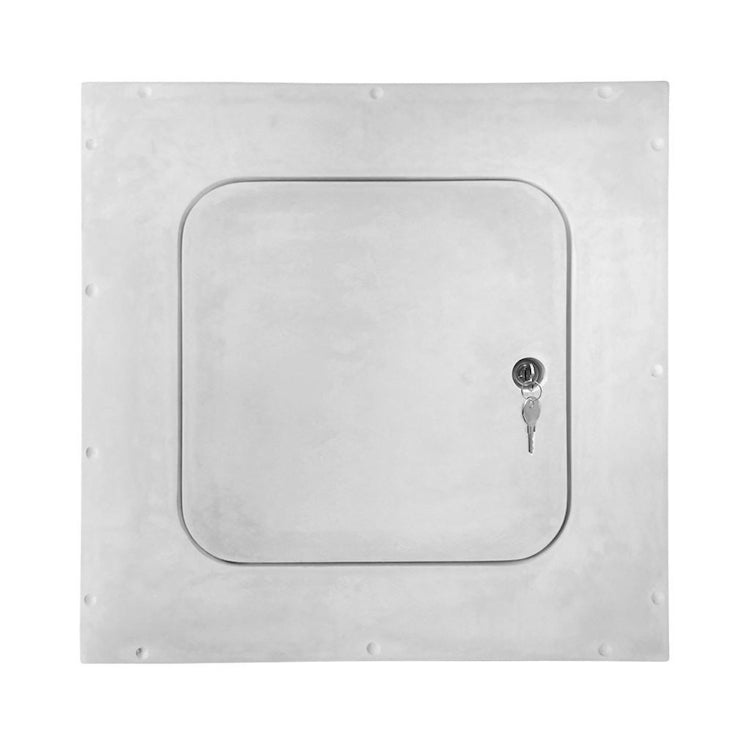 Stealth Hinged Access Panel with Key Latch – 9" x 9"