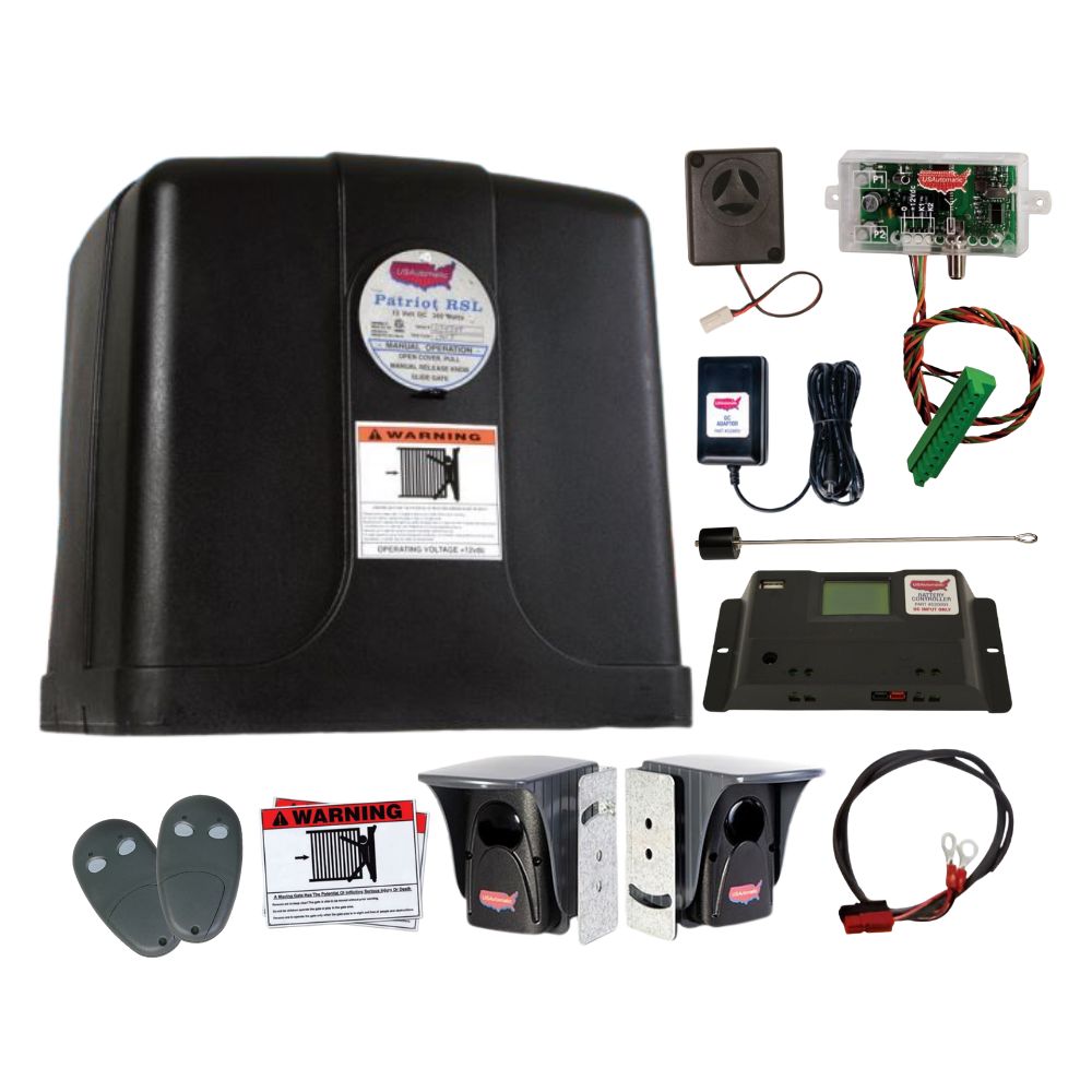 USAutomatic Patriot RSL Slide Gate Operator Kit | USA-020410