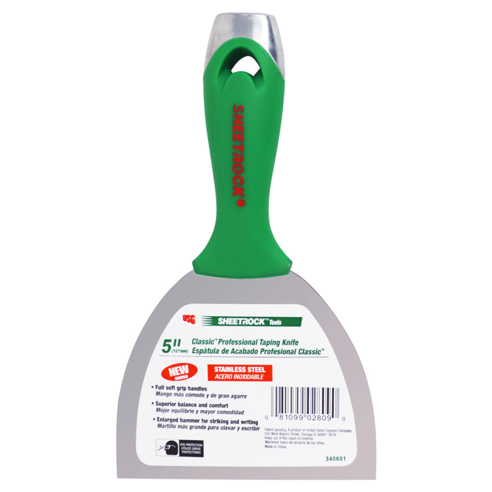 USG Sheetrock Tools 5" Classic Stainless Steel Drywall Joint Knife