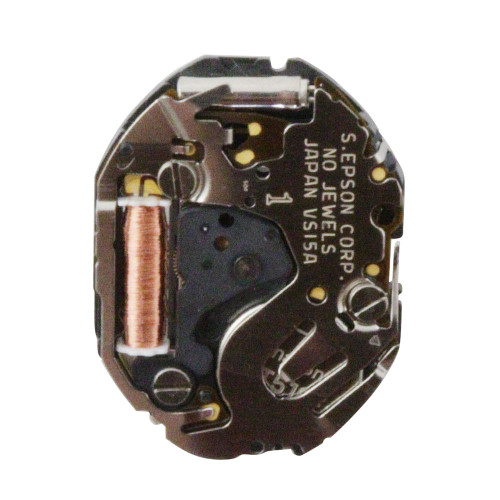 Epson Japanese Solar 2 Hand Quartz Watch Movement VS15Overall Height 3.80mm