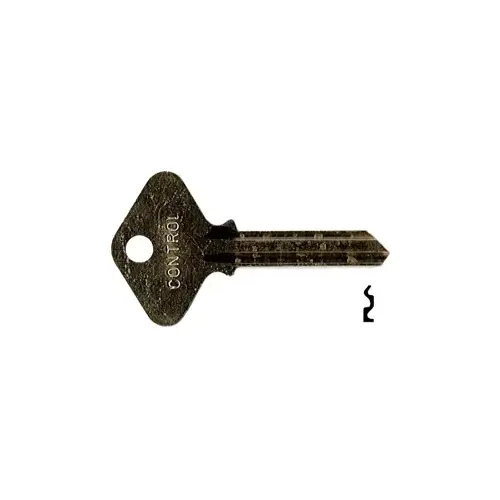 Yale Commercial FN117C PARAClick To CopyControl Key Blanks, 0 Bitted, 6-Pin, PARA Keyway