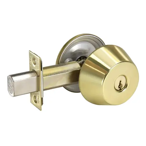 Yale D251 605Click To CopyGrade 2 Double Turn Deadbolt from the D200 Collection Bright Brass
