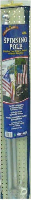 Annin 6-foot Aluminum Two-piece Flagpole With Mounting Kit