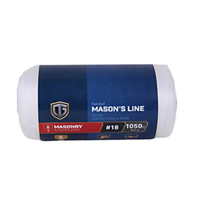 Premium #18 White Nylon Mason Twine – 1050 Feet Durable Length