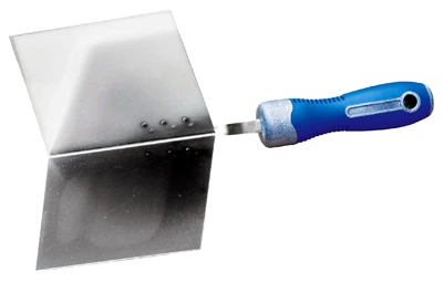 Cool Grip Outside Corner Trowel, 90 Degree, 4.5 X 4 Inch Stainless Steel Blade